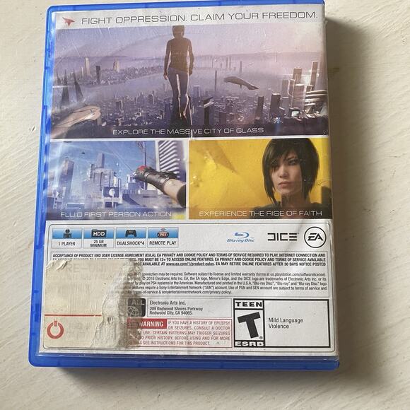 Mirror's Edge: Catalyst (Sony‎ PlayStation 4, 2016) - Picture 5 of 5